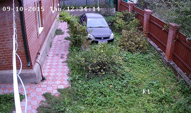 Установка видеонаблюдения на даче